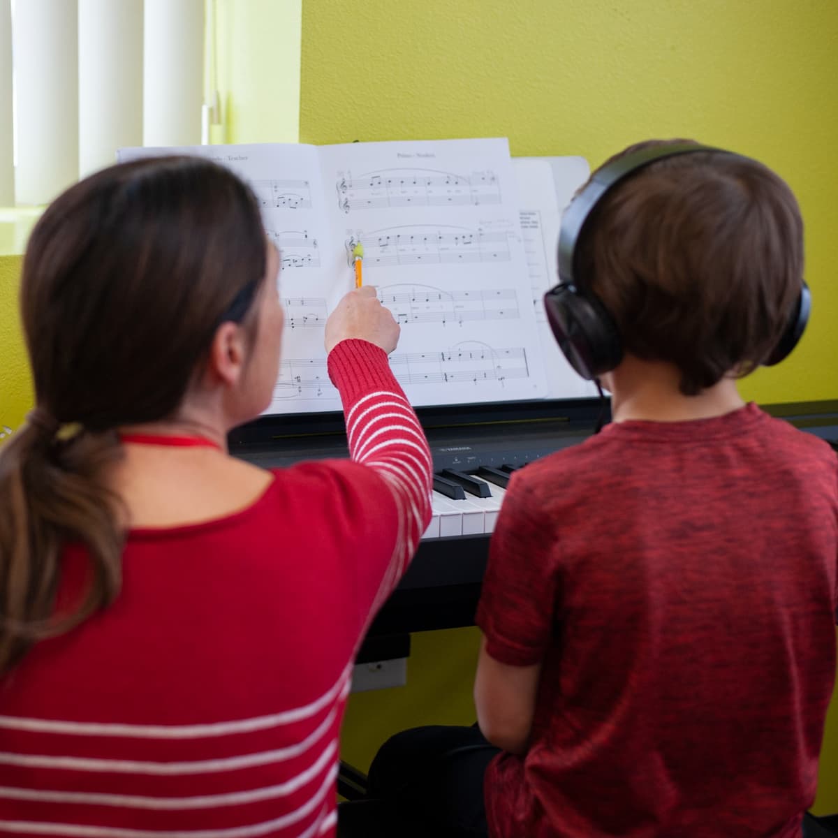 Piano lesson